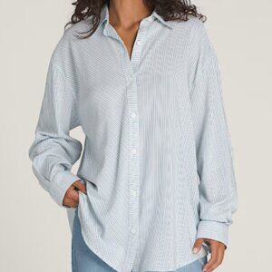 NWT Vans Gillian Striped Button Down Shirt